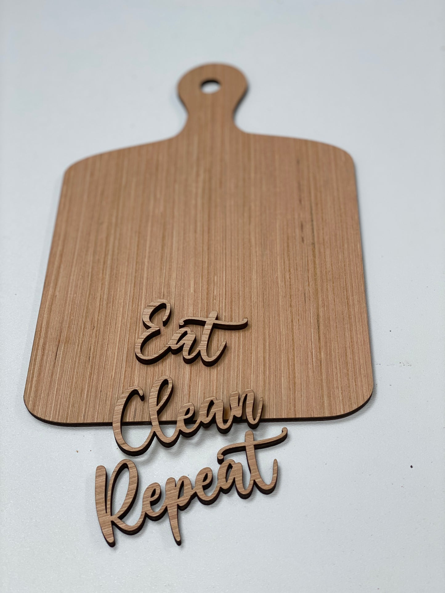 Cutting Board Shaped Sign  /  Laser Cut Blank for DIY Project
