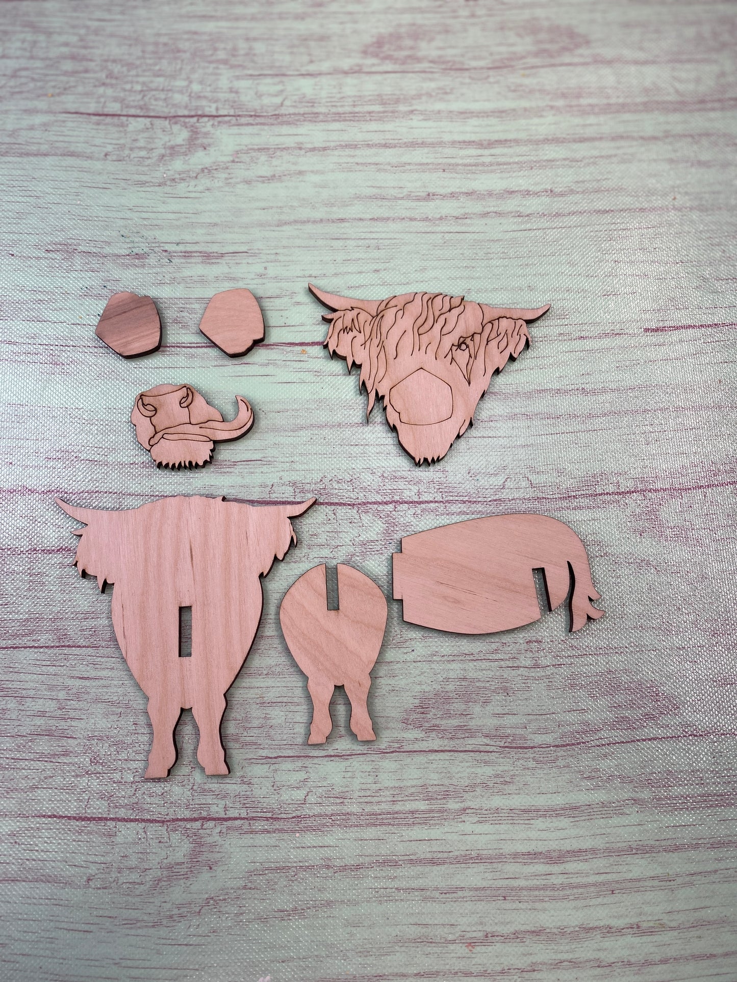 Eyeglass Holder, Unicorn, Hedgehog, Pig, Dino Eyeglass Stand   Laser Cut / Engraved Wooden Blank