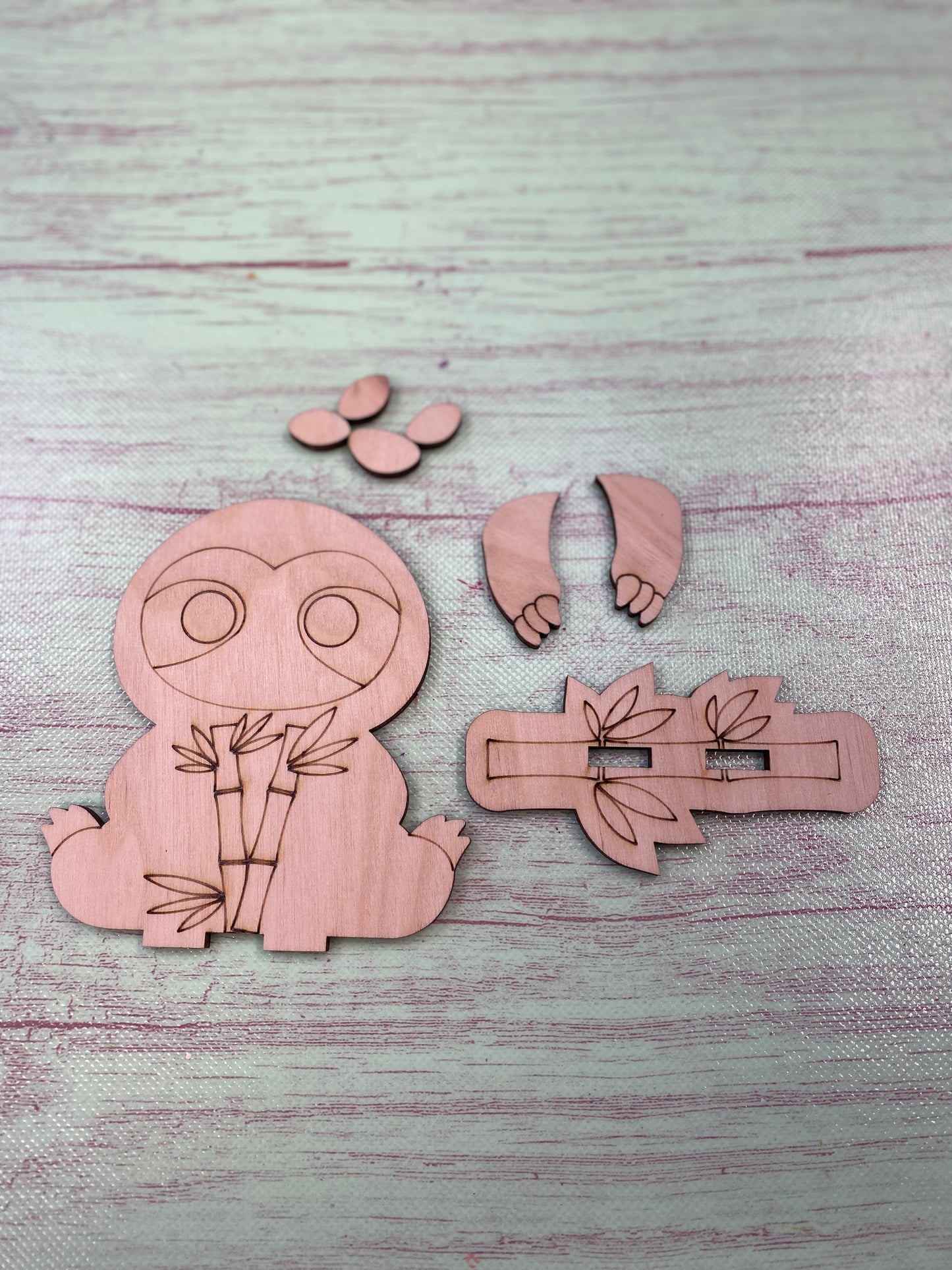 Eyeglass Holder, Unicorn, Hedgehog, Pig, Dino Eyeglass Stand   Laser Cut / Engraved Wooden Blank