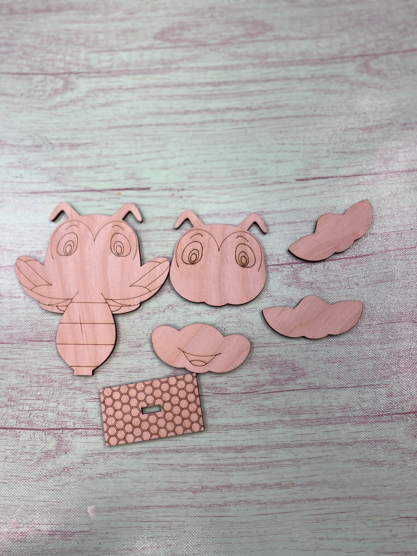 Eyeglass Holder, Unicorn, Hedgehog, Pig, Dino Eyeglass Stand   Laser Cut / Engraved Wooden Blank