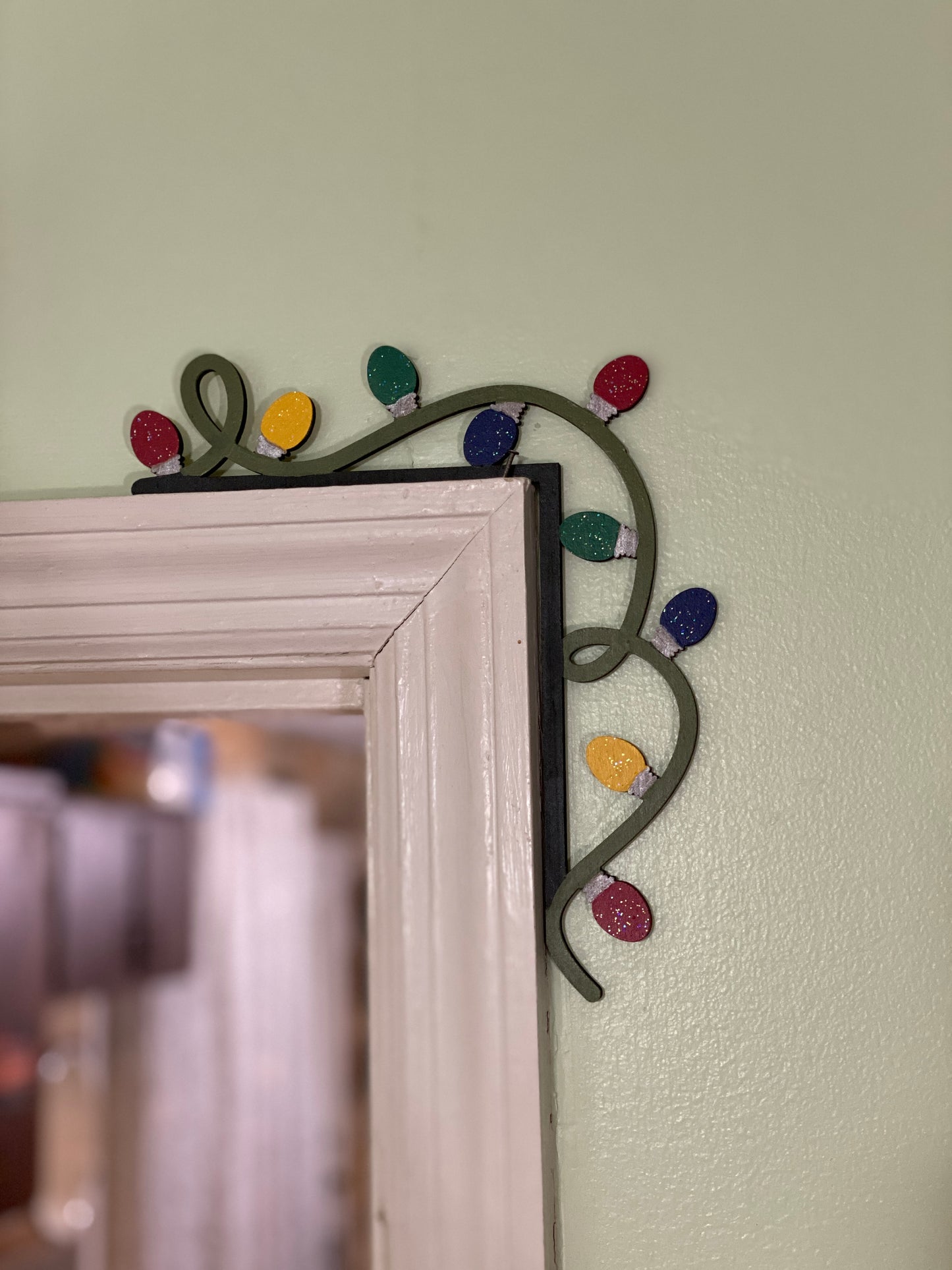 Christmas Themes Doorframe Corner Accent Christmas Holiday Decor Gift