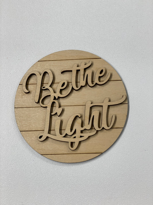 Hanukkah Themed Tiered Tray Set Laser Cut Blank for DIY Project