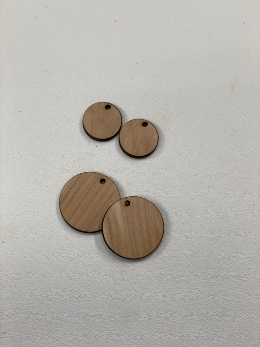 Earring Blanks 10 Pair of Earrings Rounds / Circles Rounds 1/4"