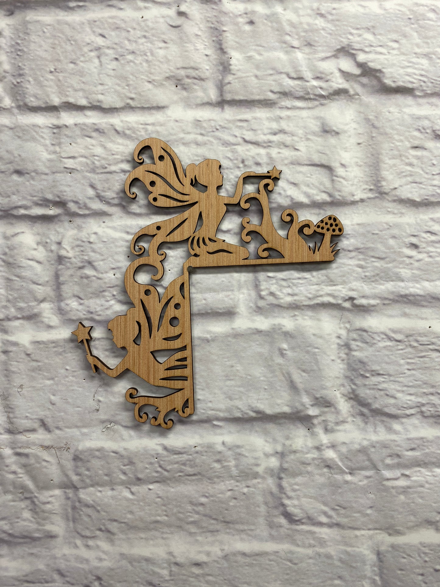 Girls Room Decor  Doorframe Corner Accent Laser Cut Out Blank