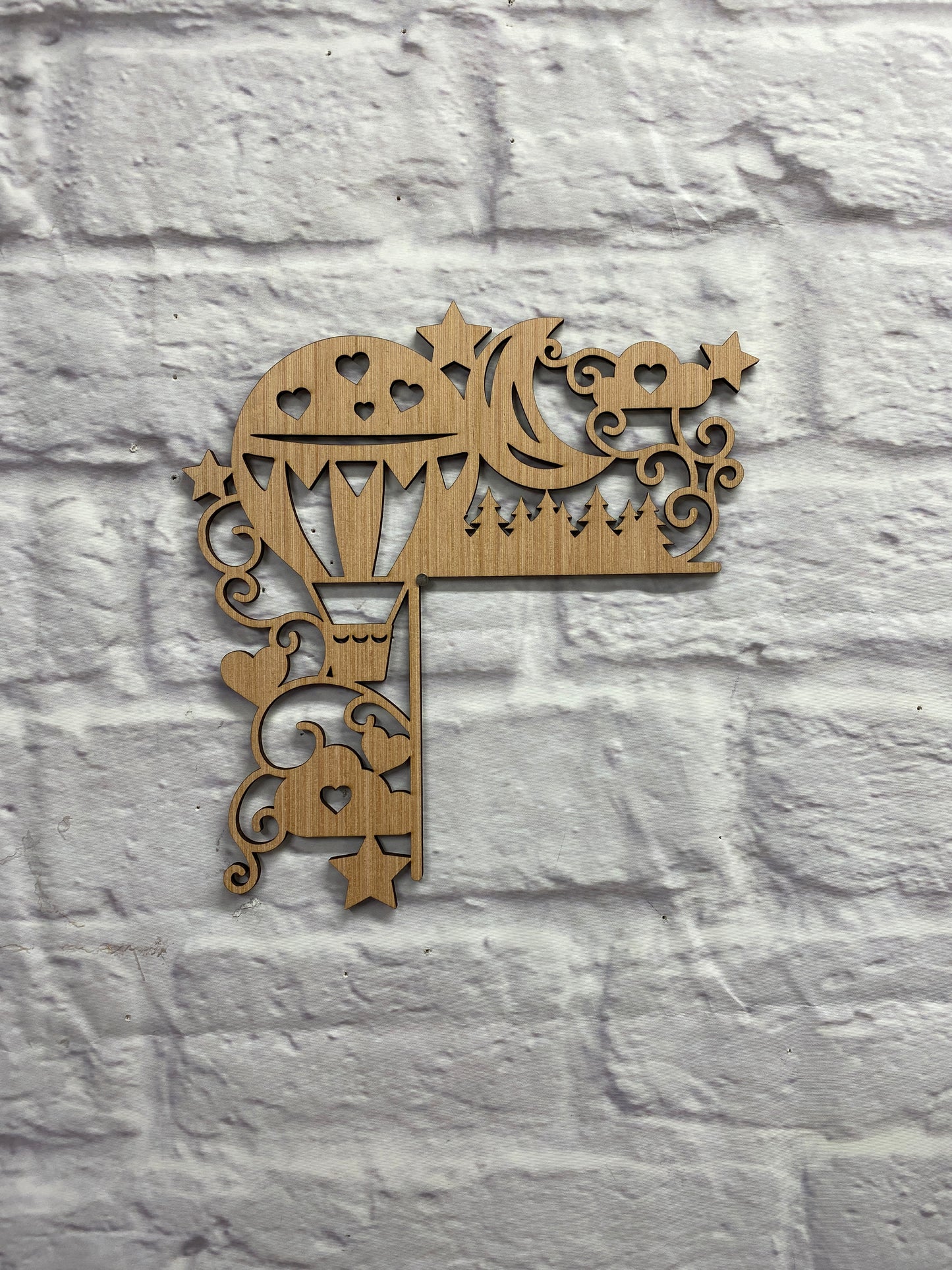 Girls Room Decor  Doorframe Corner Accent Laser Cut Out Blank