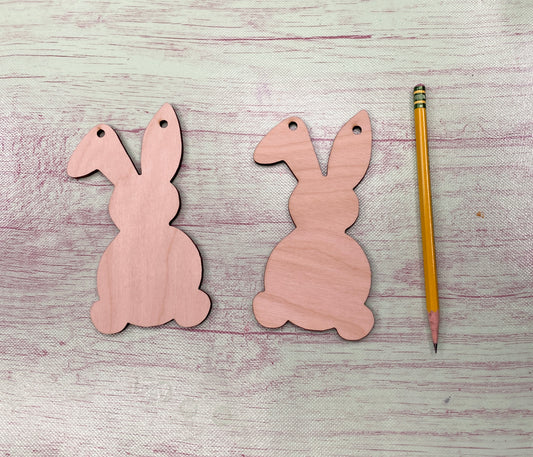 Bunny Blank Banner Pieces/ Hanger Laser Cut Blank for DIY Project