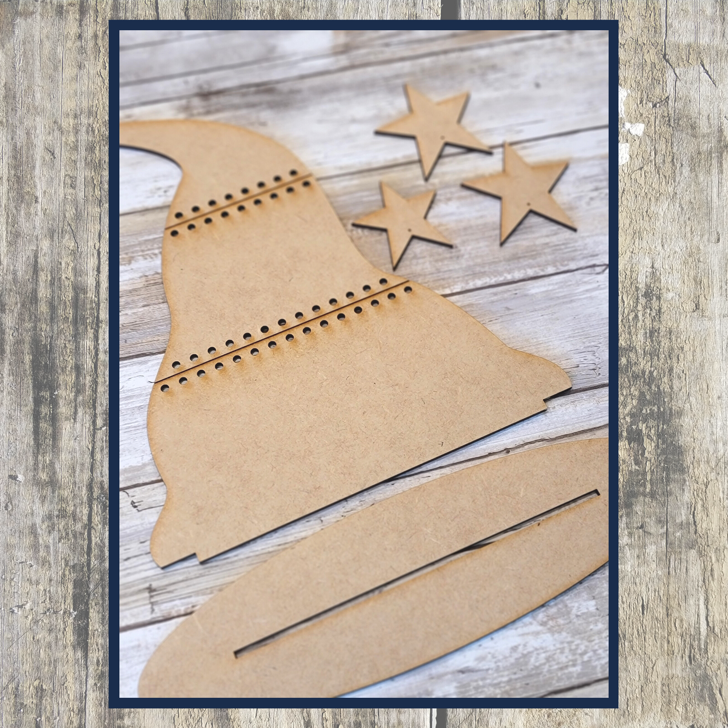 Witches Hat / Halloween Decor /  Laser Cut Door Hanger / Blanks for DIY Project