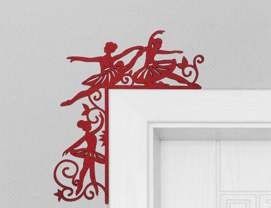Girls Room Decor  Doorframe Corner Accent Laser Cut Out Blank