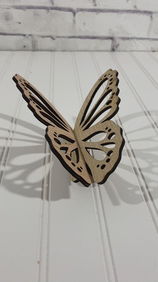 3D Butterfly  Laser Cut Out Blank