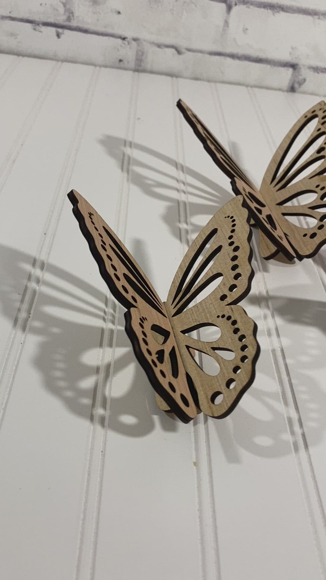 3D Butterfly Laser Cut Out Blank