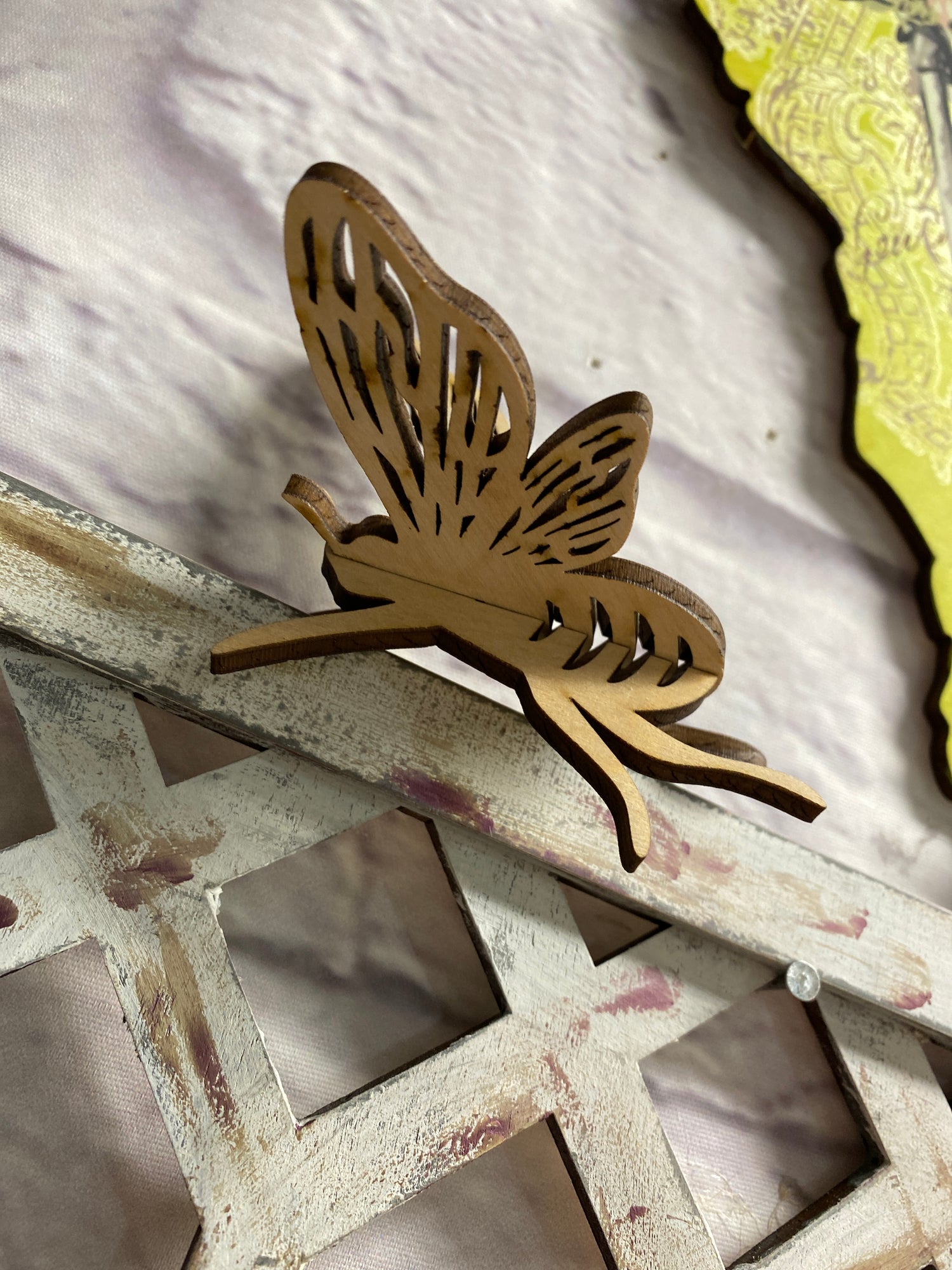 3D Butterfly Laser Cut Out Blank