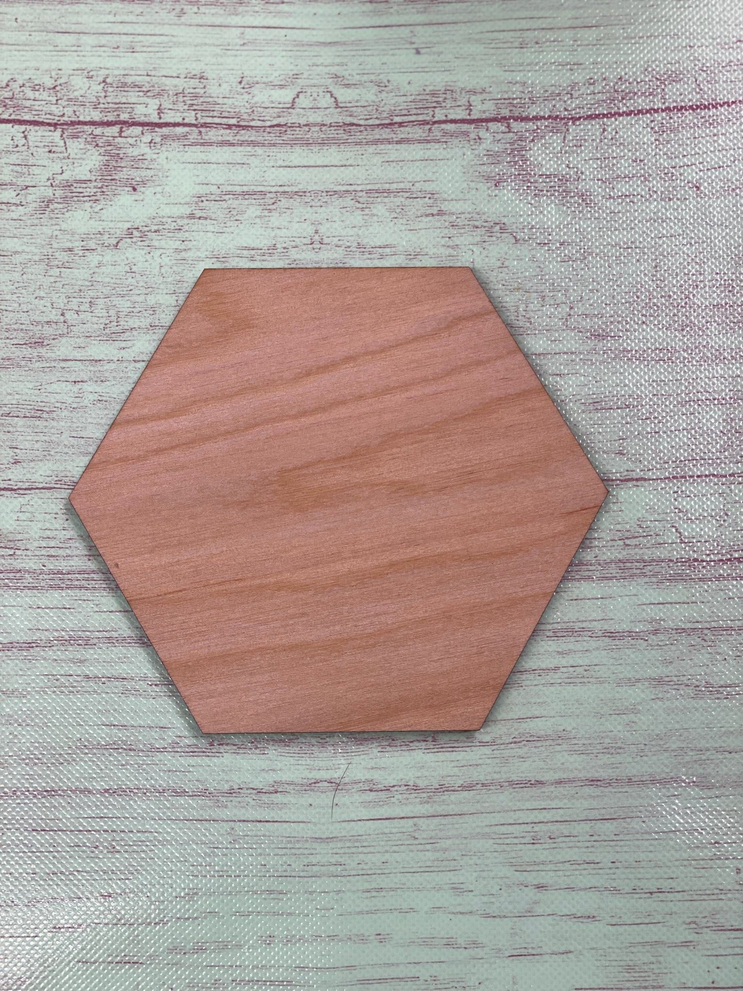 Honeycomb / Hexagon Shape Laser Cut Blank for DIY Project