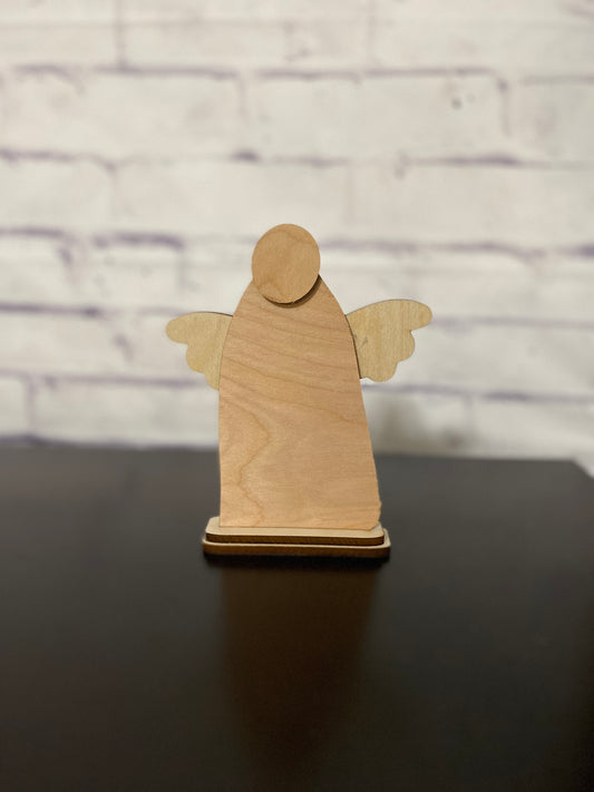 Angel Shelf Sitter / Laser Cut Door Hanger / Blanks for DIY Project