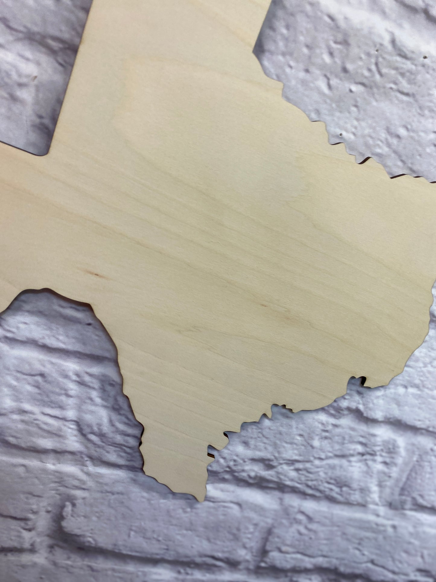 Home State Shape Laser Cut Blank for DIY Project