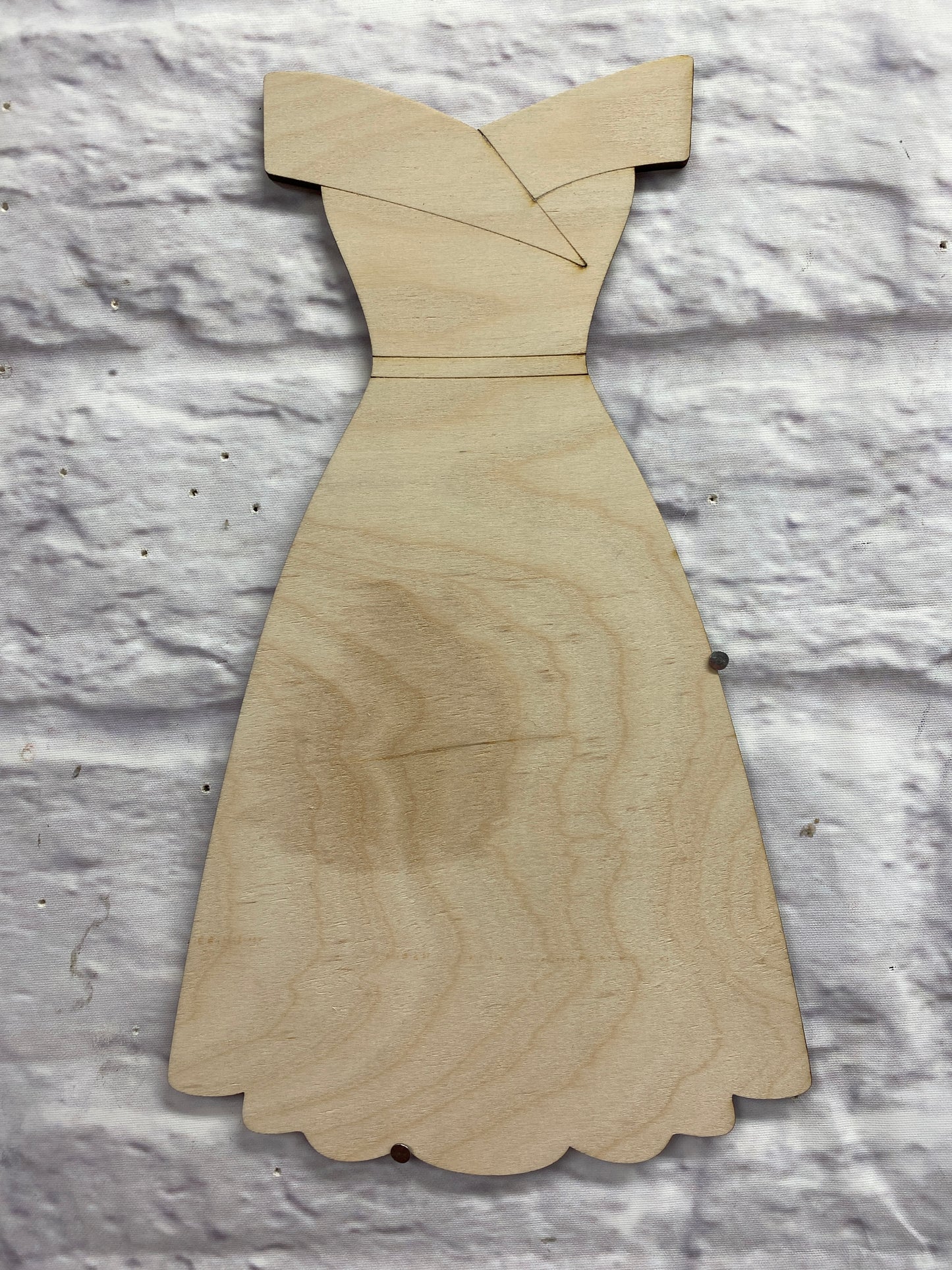 Dress Shapes / Take Five Dress Shapes  Laser Cut / Engraved Wooden Blank