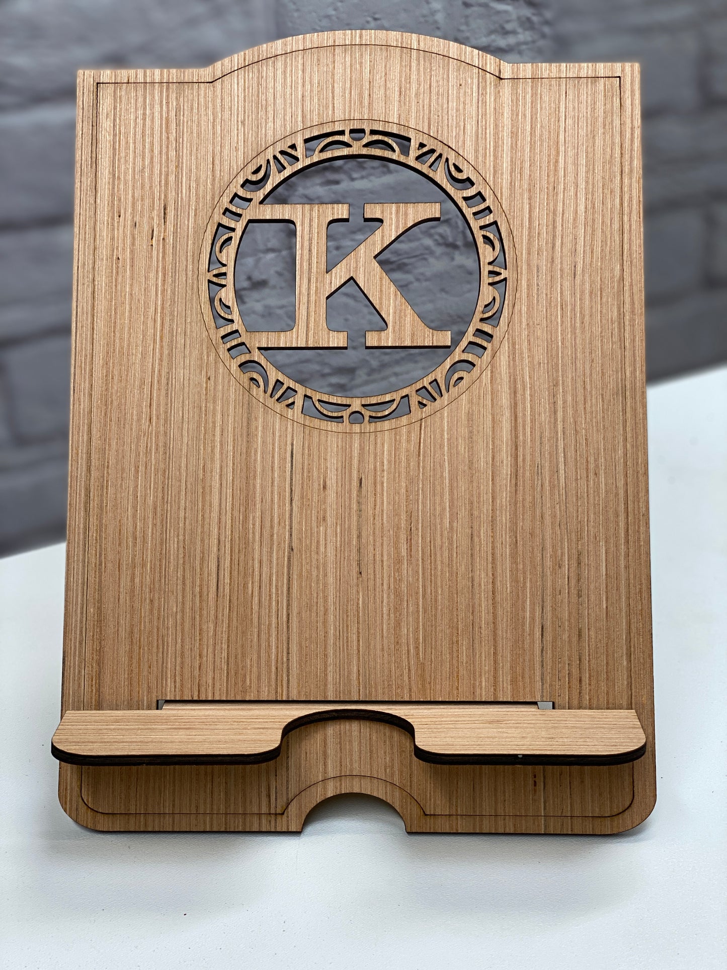 Monogram / Initial Cell Phone or Tablet Stand Laser Cut Blanks