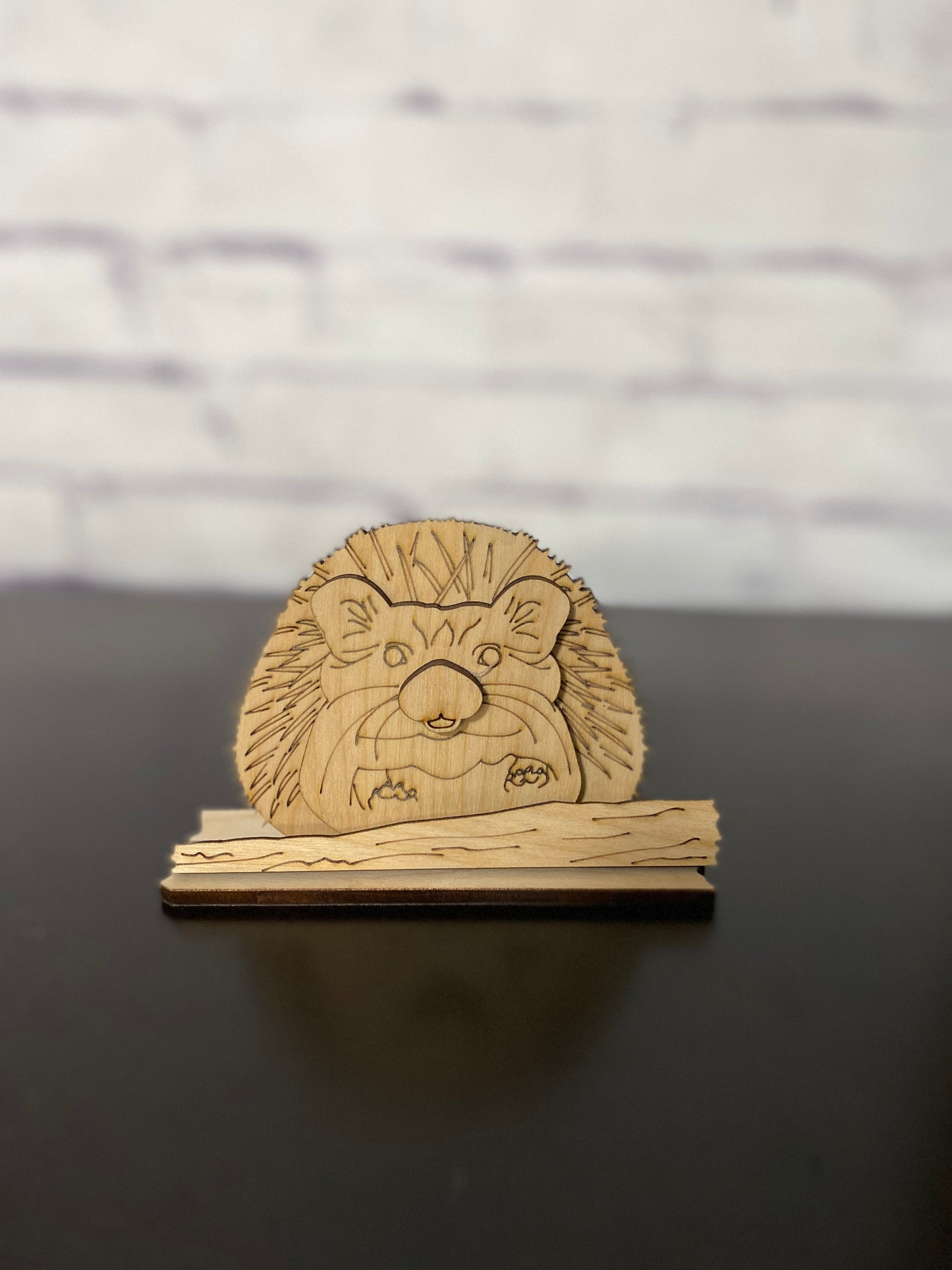 Eyeglass Holder, Unicorn, Hedgehog, Pig, Dino Eyeglass Stand   Laser Cut / Engraved Wooden Blank