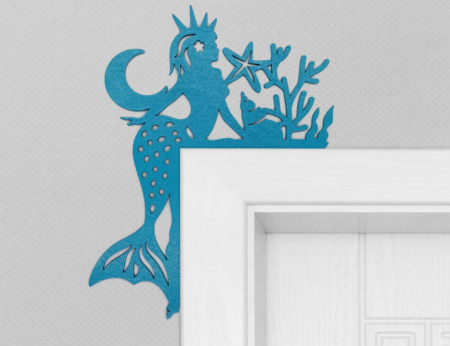 Girls Room Decor  Doorframe Corner Accent Laser Cut Out Blank